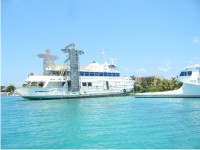 Barco en Cancun, q roo